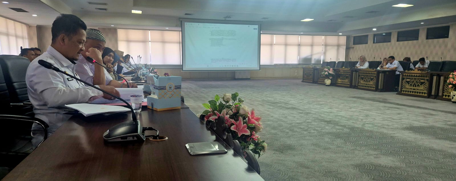 Biro Hukum Lampung Kawal Pembahasan Dua Raperda Komisi IV DPRD